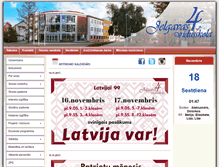 Tablet Screenshot of 4vsk.jelgava.lv